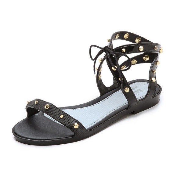 melissa studded sandals